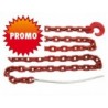 Catena Con Gancio E Ago Rossa 2 Mt