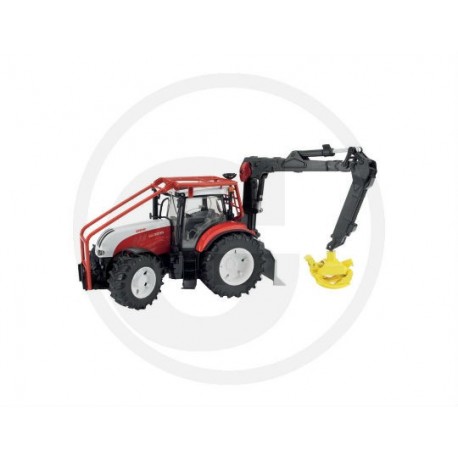Trattore Giocattolo BRUDER TRATTORE FORESTALE STEYR CVT 6230